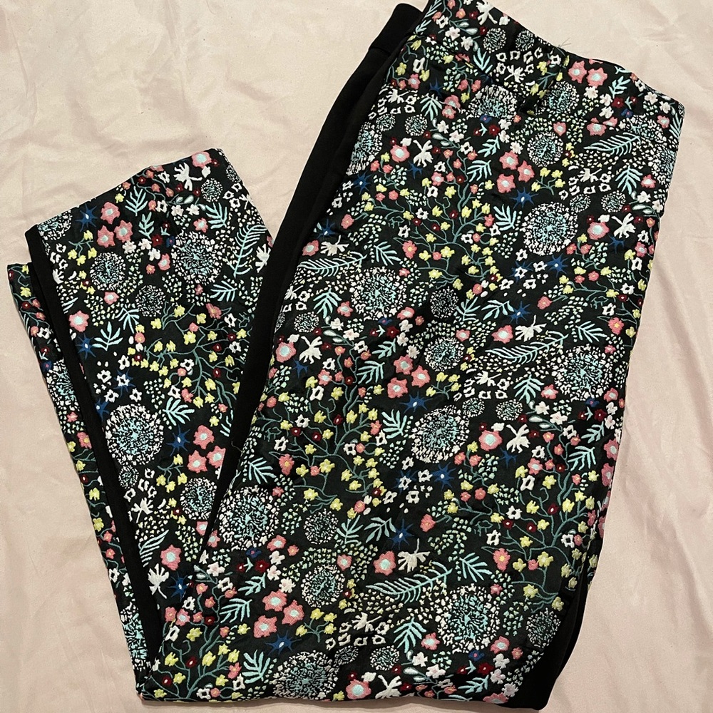 Floral print pant